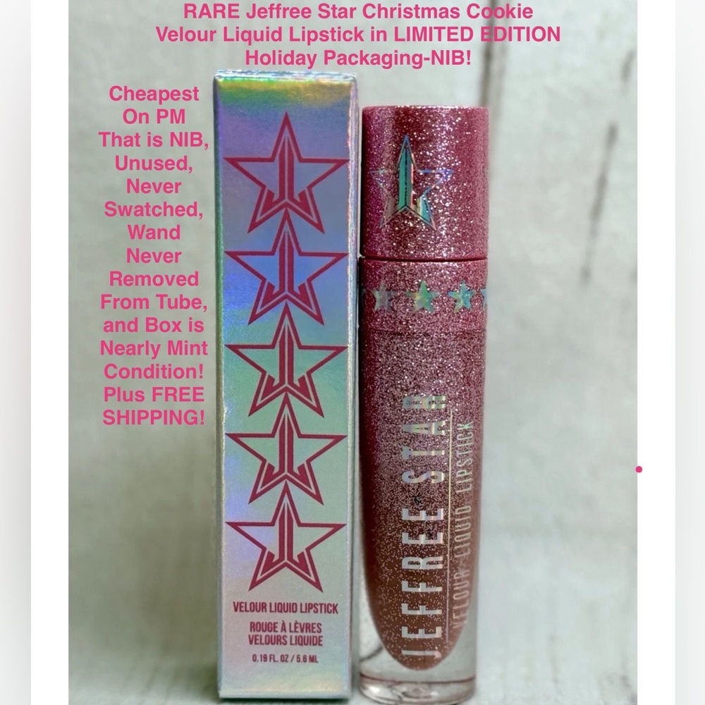 RARE LIMITED EDITION HOLIDAY PACKAGING!

JS Velour Lipstick in Christmas Cookie